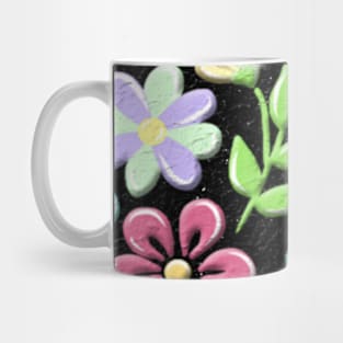 Flower pattern beautiful colorful Mug